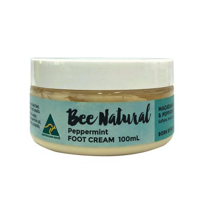 Bee Natural Foot Cream Peppermint 100ml